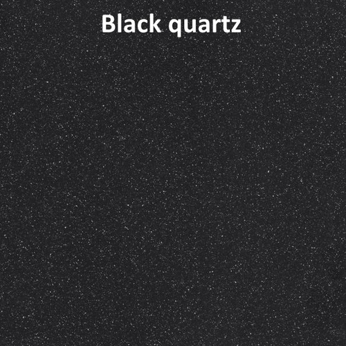 Dupont corian black quartz